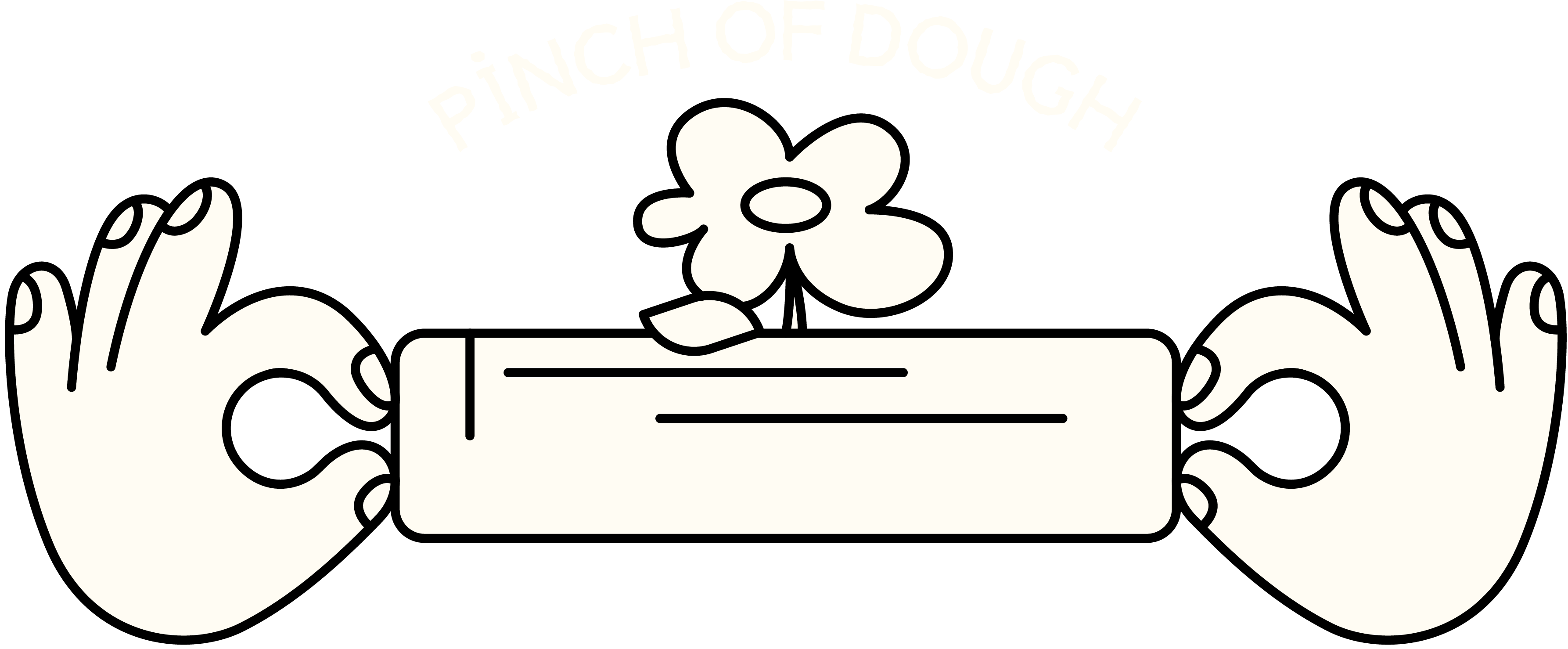 pinch of dough